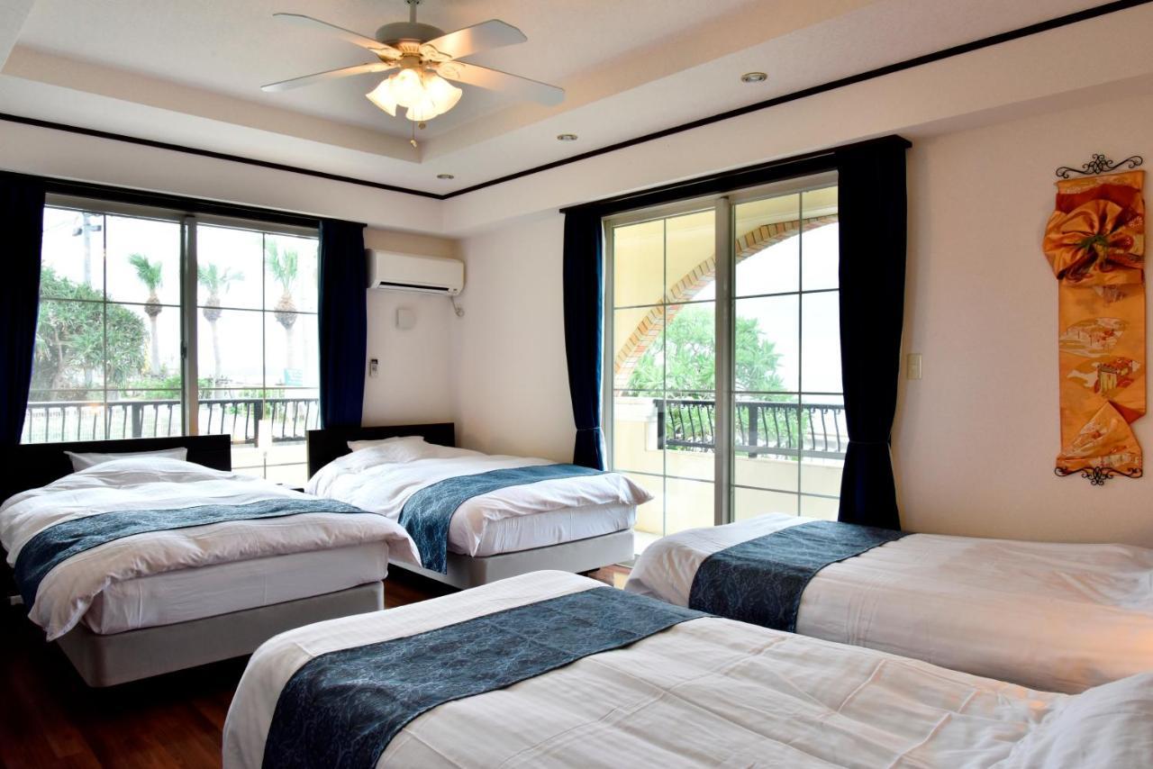 Maeda Biru House Villa Onna Buitenkant foto